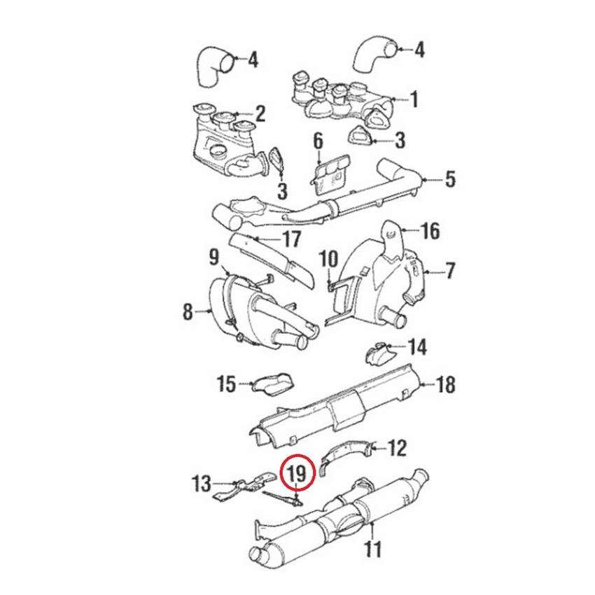 Porsche Oxygen Sensor – Front 99360612601