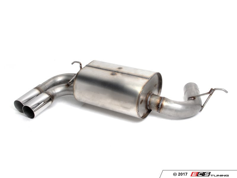 Dinan Free Flow Stainless Steel Axle Back Exhaust - Polished Tips