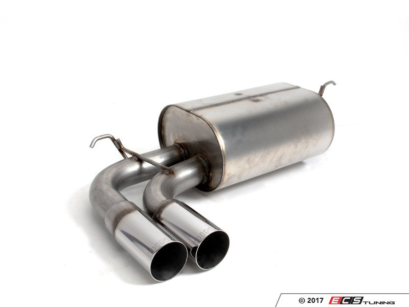 Dinan Free Flow Stainless Steel Axle Back Exhaust - Polished Tips