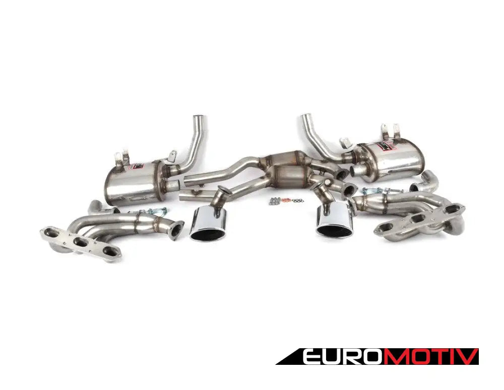 996 Full Performance Exhaust System With Race Mufflers & Oval Tips