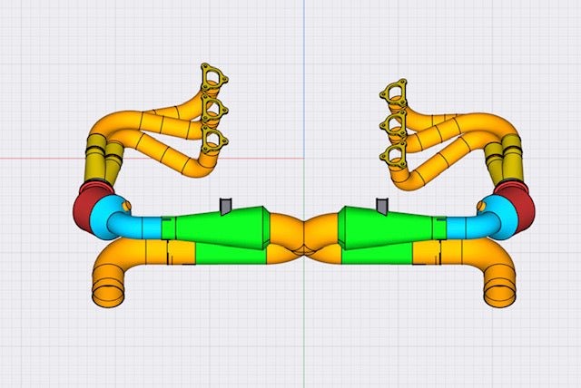 996 GT3 Street Header/Crack Pipe Power Package