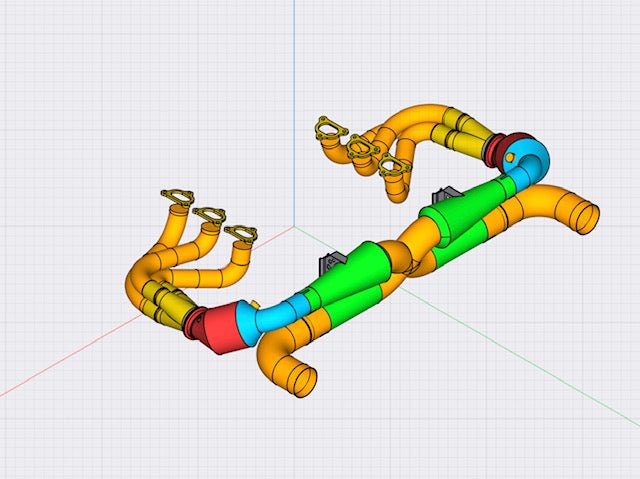 996 GT3 Street Header/Crack Pipe Power Package