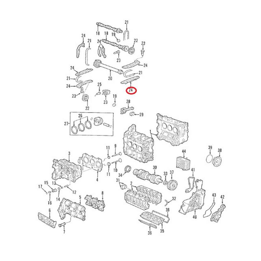 Timing Chain Guide Rail