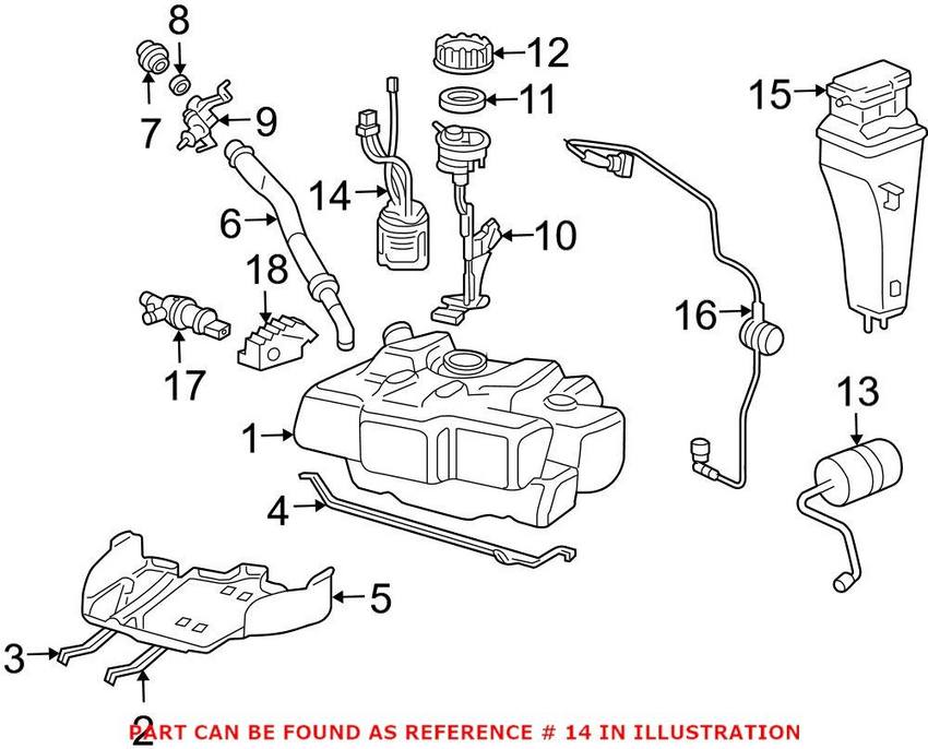 Porsche Fuel Pump Assembly 99662013200