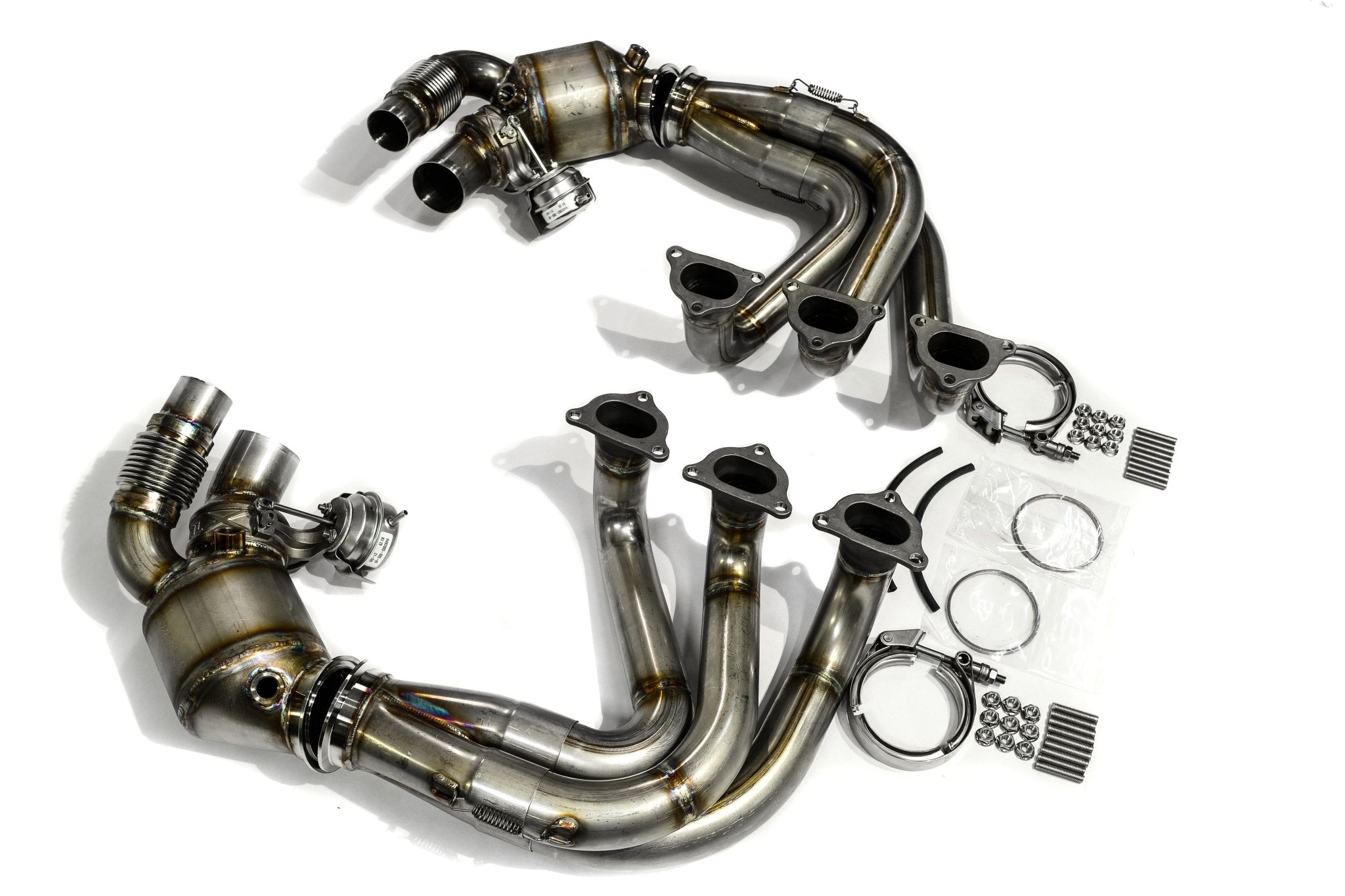 997.1 GT3 Long Tube Street Header Exhaust System