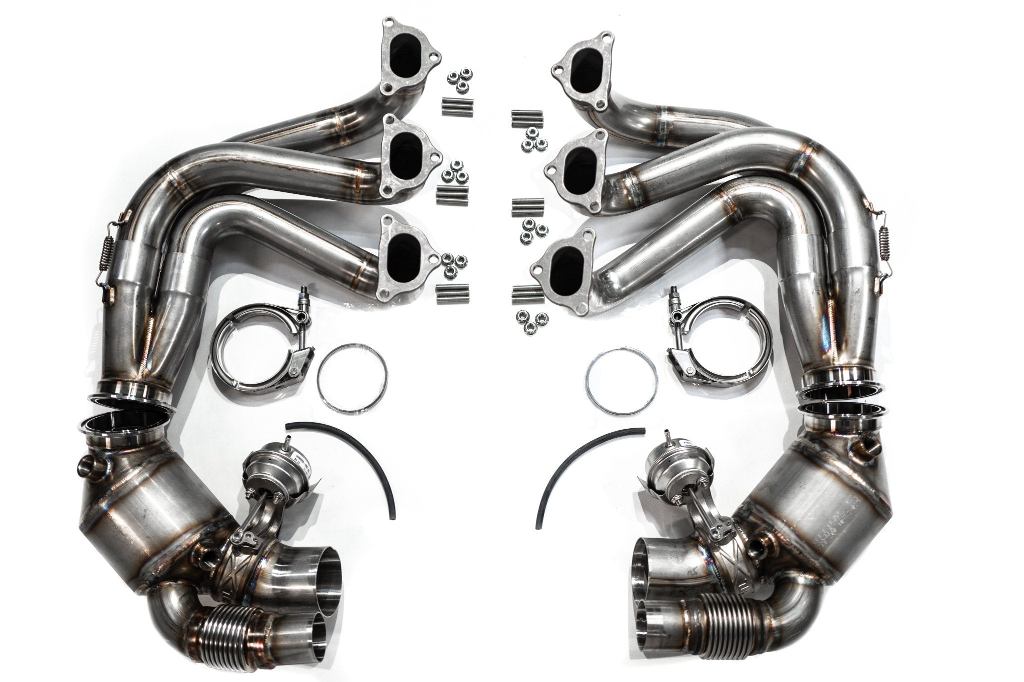 997.1 GT3 Long Tube Street Header Exhaust System