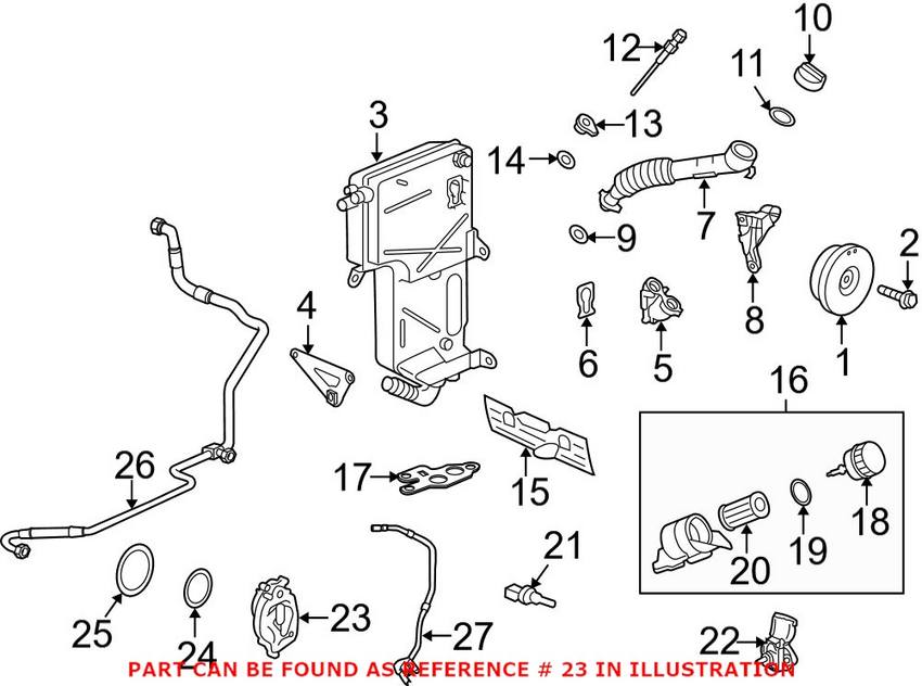 Porsche Engine Oil Pump 99710702273 – Genuine Porsche