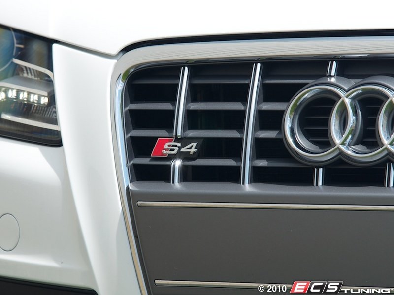 S4 Grille Kit - Platinum Grey With Chrome Trim