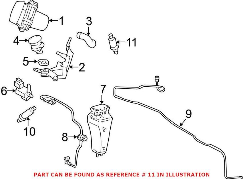 Porsche Oxygen Sensor – Rear 99760617701