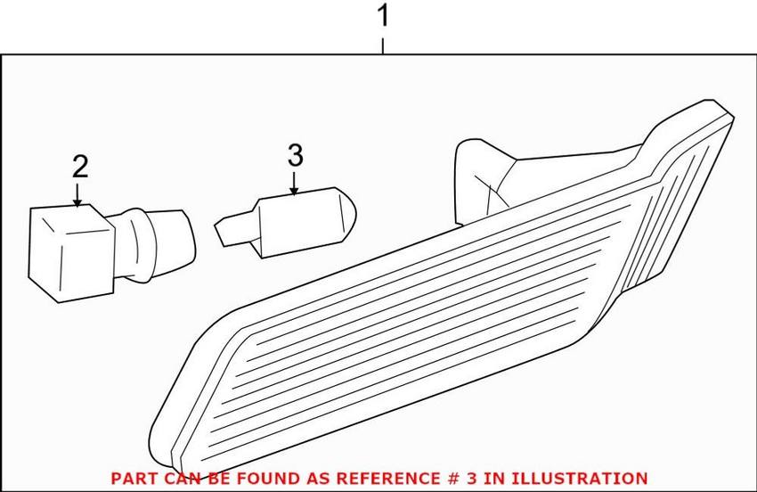 Porsche Light Bulb (Amber) (12V 5W) 99963113890