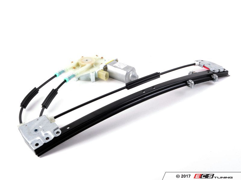 Rear Power Window Regulator and Motor - Left