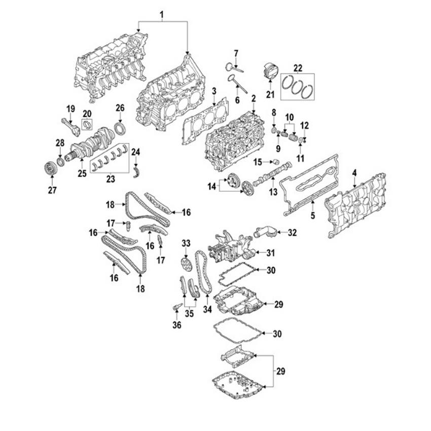 Porsche Timing Chain 9A110514203