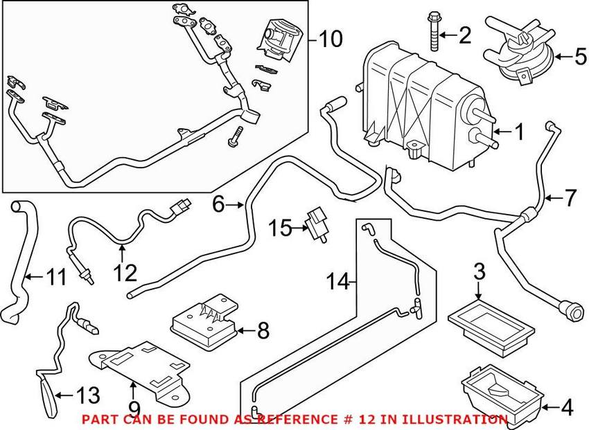 Porsche Oxygen Sensor – Front 9A160618101