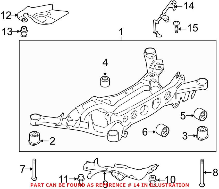 Suspension Ride Height Sensor – Rear Driver Side