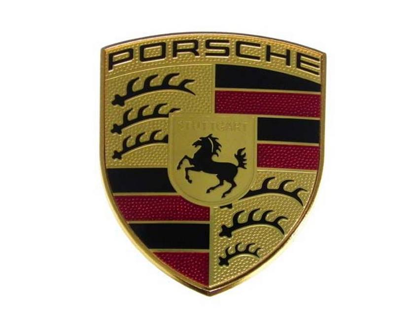 Porsche Hood Ornament 9P1853601 – Genuine Porsche