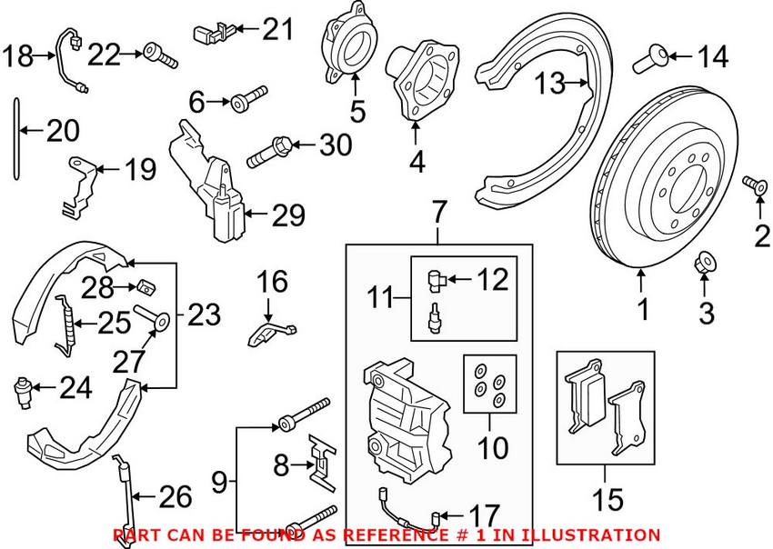 Disc Brake Rotor – Rear Driver Side