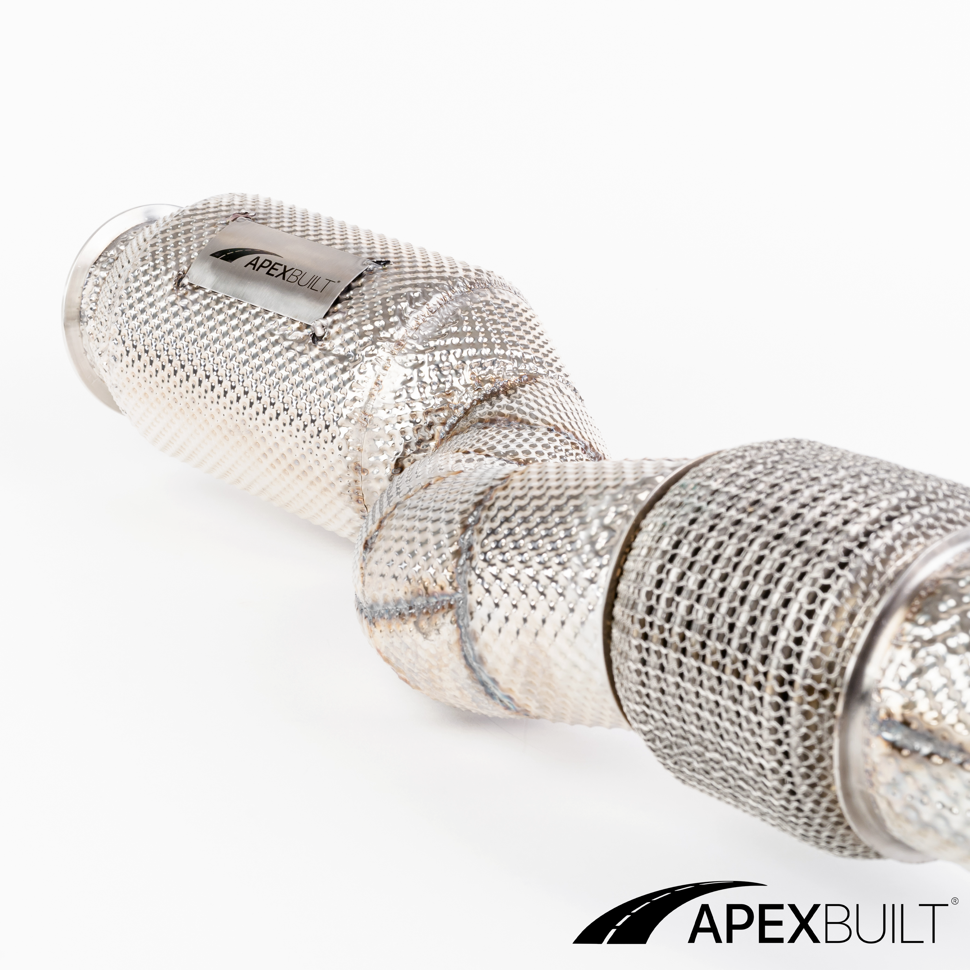 ApexBuilt® BMW G87 M2, G80 M3, & G82/G83 M4 GESI High-Flow Catted Downpipes (S58, 2021+)