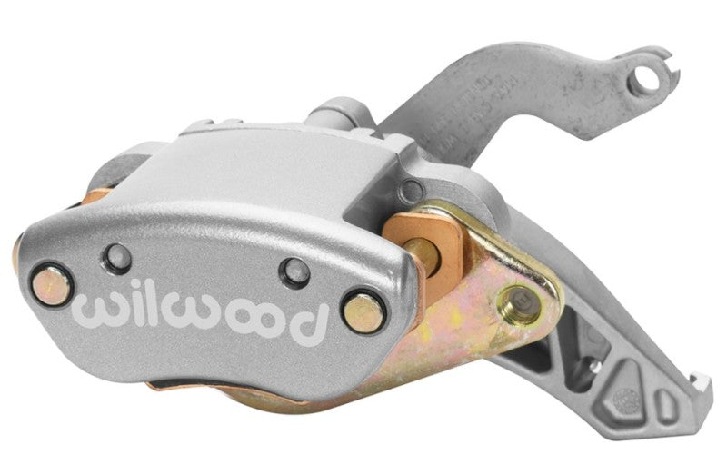 Wilwood Caliper-MC4 Mechanical-L/H - Silver No Logo 1.19in Piston .81in Disc