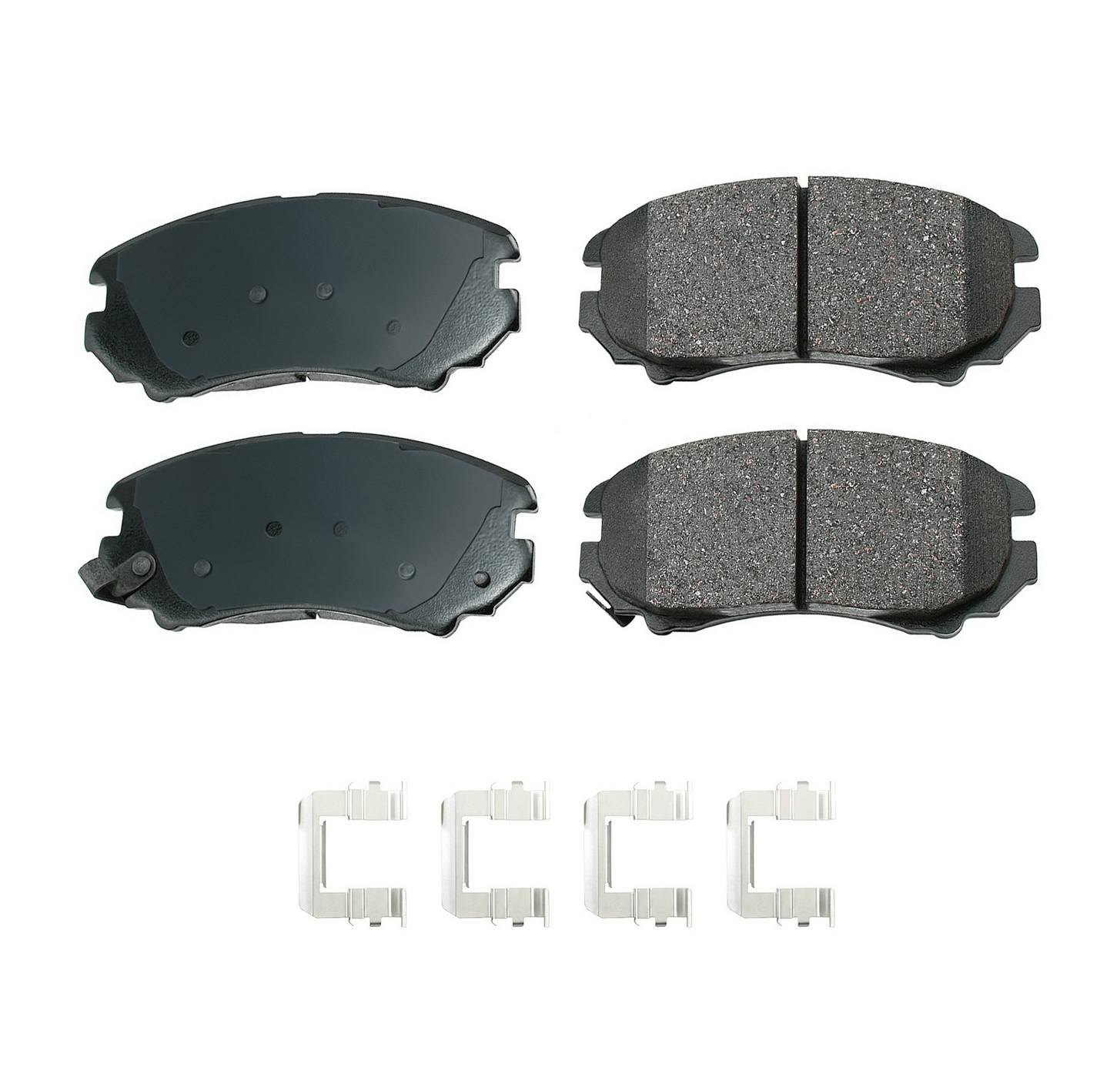 SAAB Disc Brake Pad Set – Front (Ceramic) (ProACT) – Akebono PROACT Ultra-Premium ACT924A