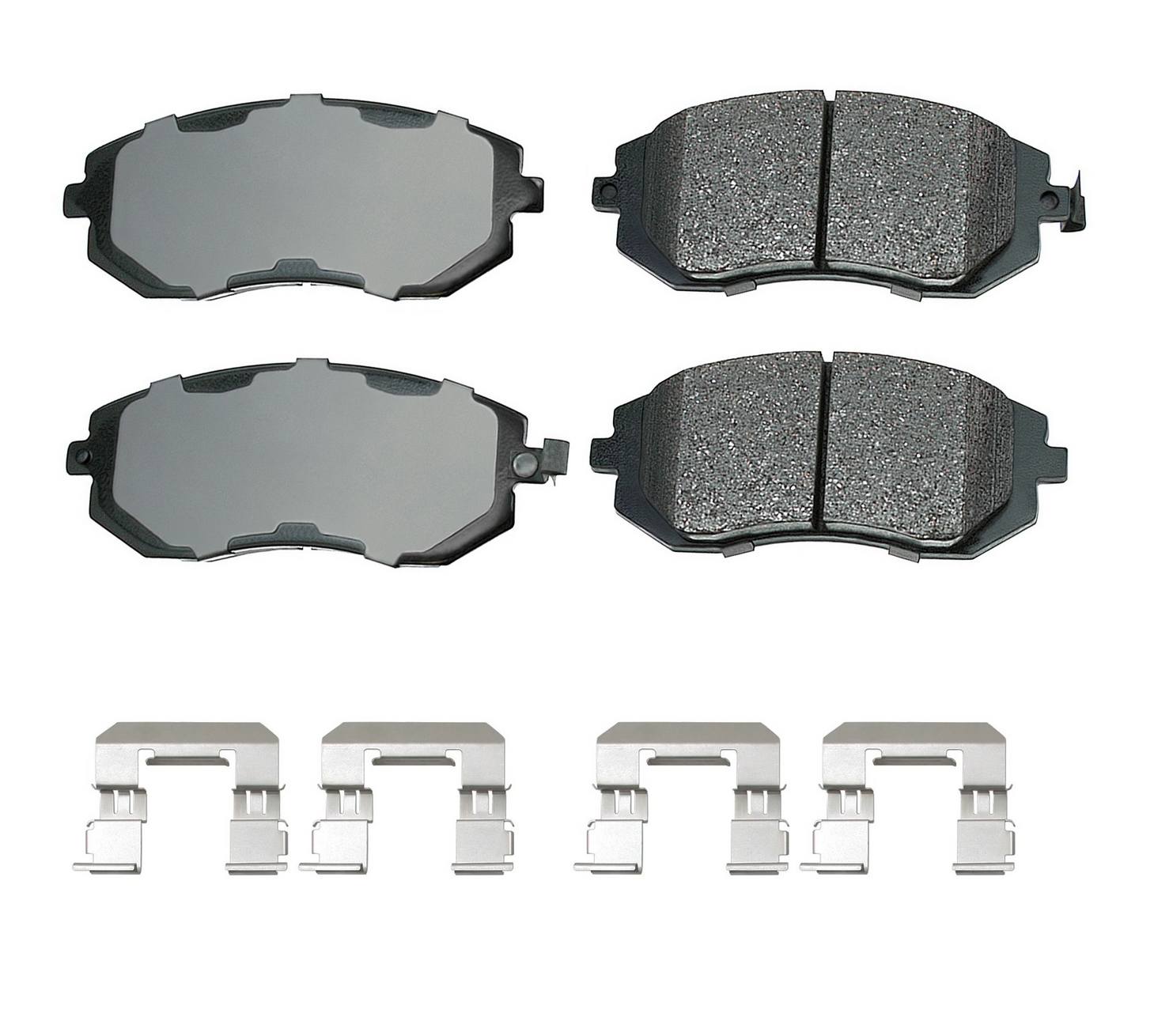 SAAB Disc Brake Pad Set – Front (Ceramic) (ProACT) – Akebono PROACT Ultra-Premium ACT929A