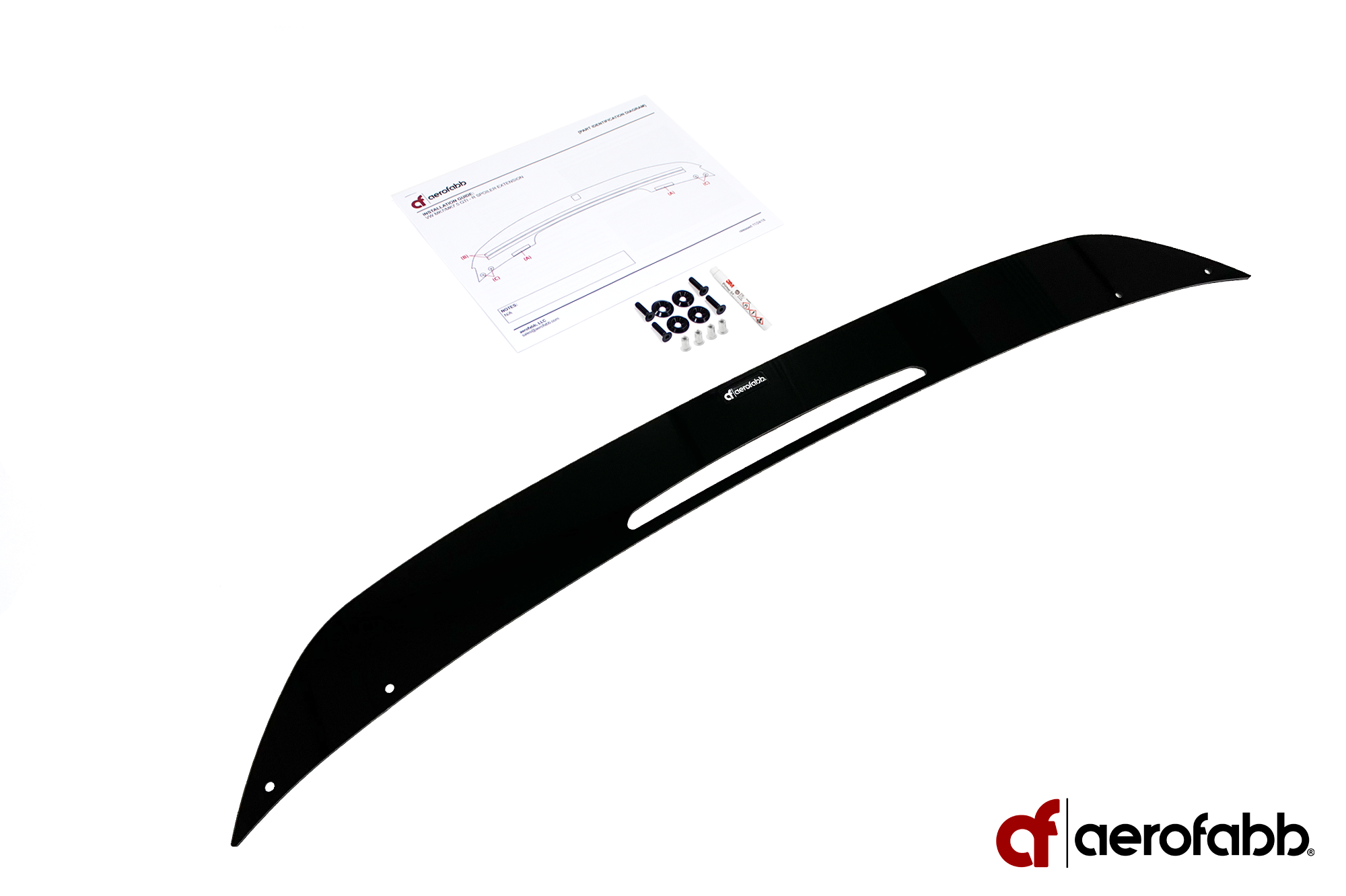 Rear Spoiler Extension (VW MK2 / MK2.5 TIGUAN)