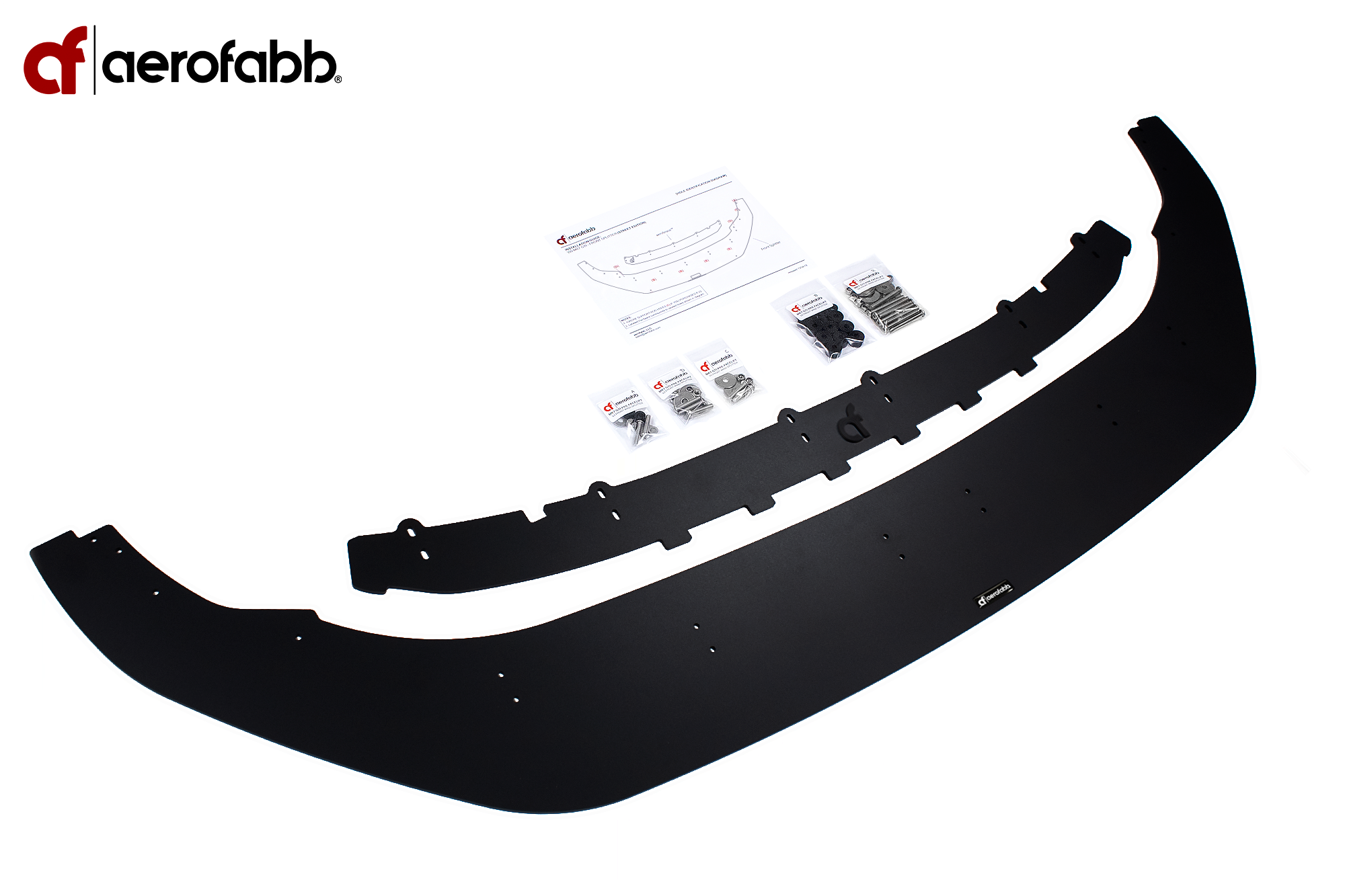 V2 Front Splitter (VW MK7.5 GOLF R)