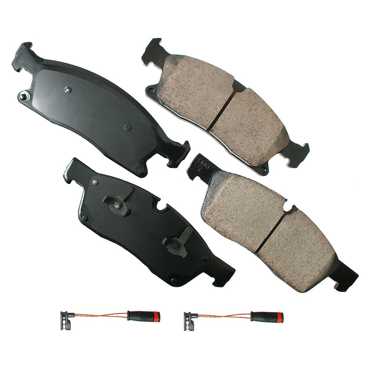 Mercedes Disc Brake Pad Set – Front (Ceramic) (EURO) 0004203302 – Akebono Euro Ultra-Premium EUR1629