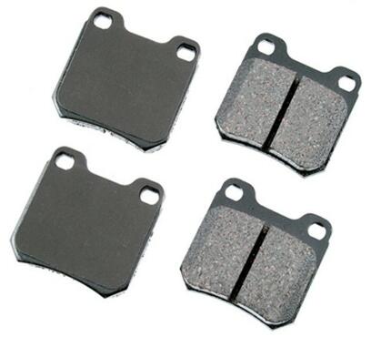 SAAB Disc Brake Pad Set – Rear 4837241 – Akebono Euro Ultra-Premium EUR709