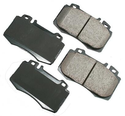 Mercedes Disc Brake Pad Set – Front (Ceramic) (EURO) 163420102041 – Akebono Euro Ultra-Premium EUR847