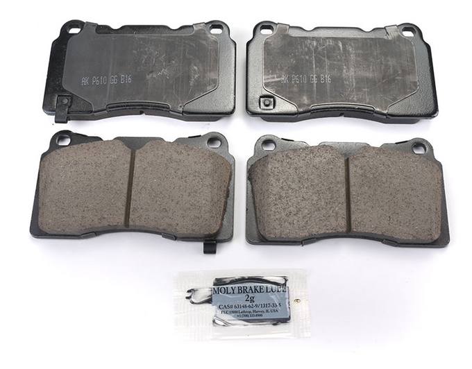 Volvo Disc Brake Pad Set – Front (Ceramic) (PERFORMANCE) 30748957 – Akebono Performance Ultra-Premium ASP1001