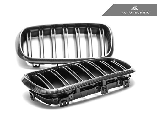 AutoTecknic F15 X5 / F16 X6 Double Slat Front Grille Set