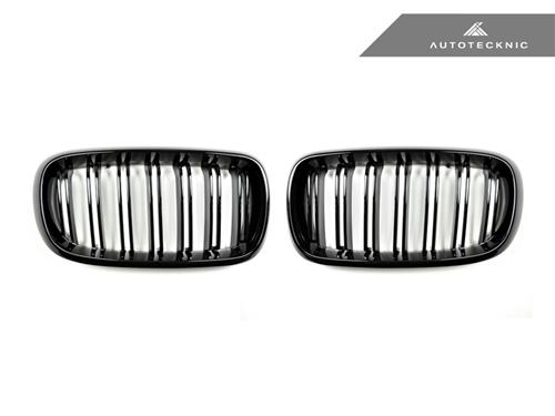 AutoTecknic F15 X5 / F16 X6 Double Slat Front Grille Set