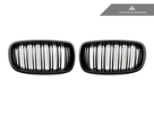 AutoTecknic F15 X5 / F16 X6 Double Slat Front Grille Set