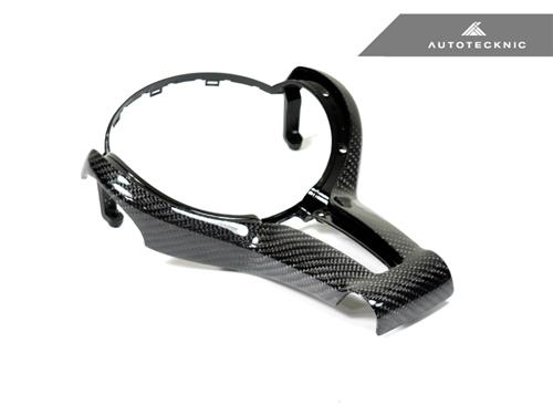 AutoTecknic F-Chassis M Vehicles - Carbon Fiber Outer Steering Wheel Trim