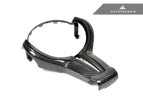 AutoTecknic F-Chassis M Vehicles - Carbon Fiber Outer Steering Wheel Trim