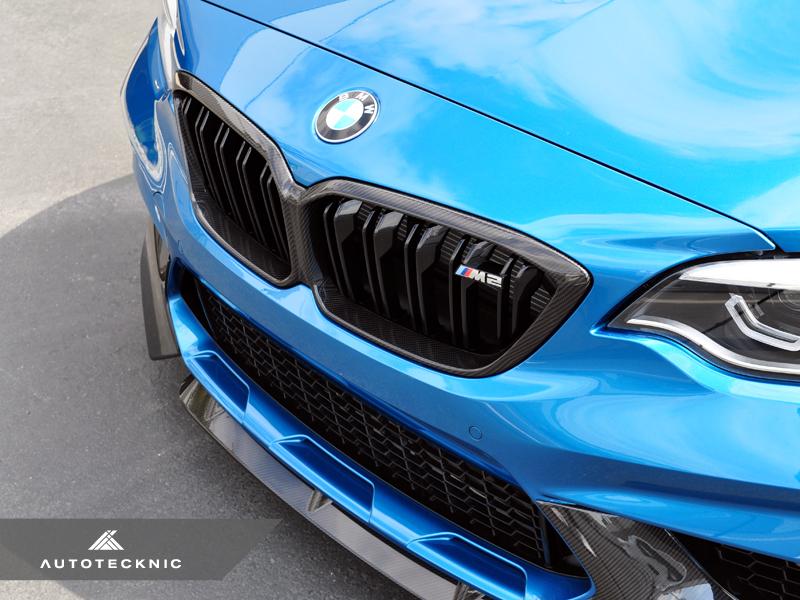 AutoTecknic F87 M2 Competition Replacement Dry Carbon Grille Surrounds