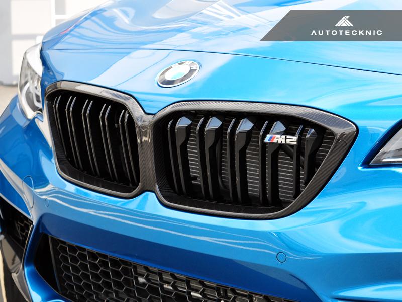 AutoTecknic F87 M2 Competition Replacement Dry Carbon Grille Surrounds