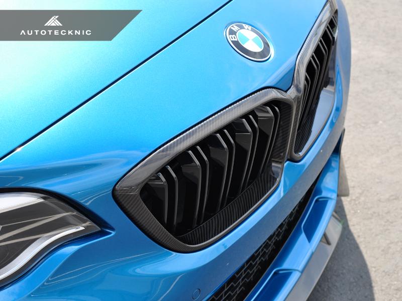 AutoTecknic F87 M2 Competition Replacement Dry Carbon Grille Surrounds