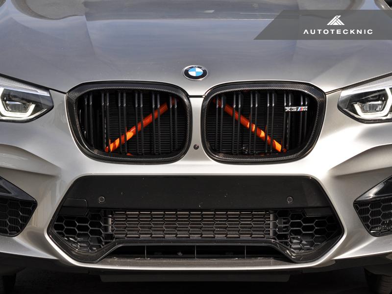 Autotecknic F9X X3M / F98 X4M Pre-LCI Replacement Dry Carbon Grille Surrounds