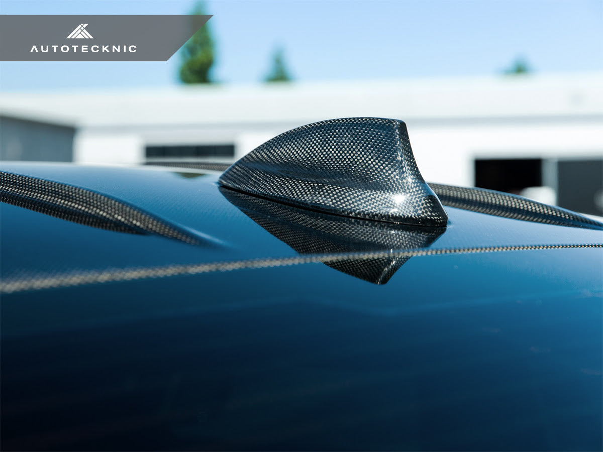 AutoTecknic G-Chassis Dry Carbon Roof Antenna Cover