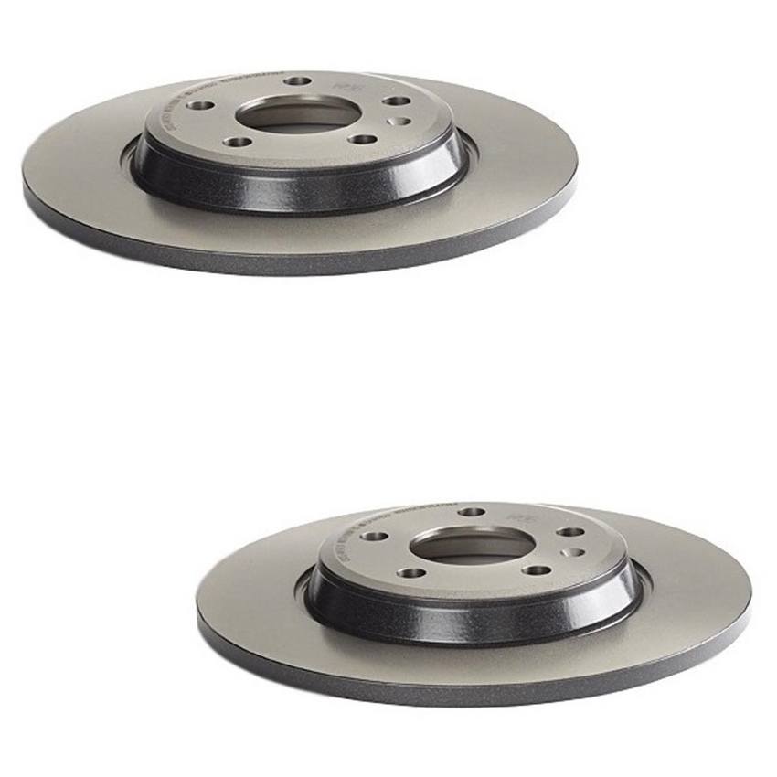 Brembo Brake Pads and Rotors Kit – Front and Rear (320mm/300mm) (Low-Met)