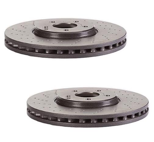 Brembo Brake Pads and Rotors Kit – Front and Rear (330mm/300mm) (Ceramic)