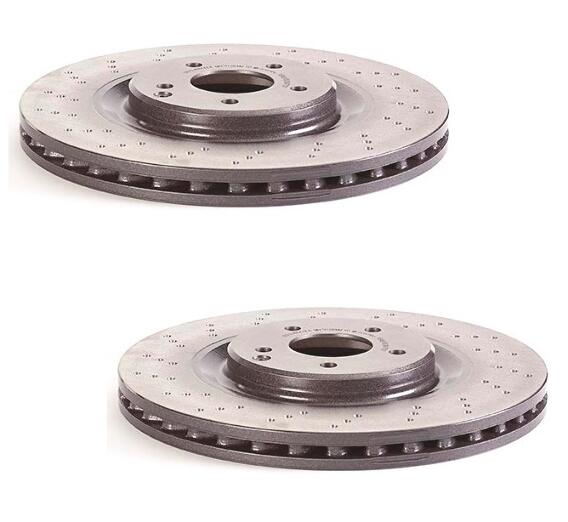 Brembo Brake Pads and Rotors Kit – Front and Rear (345mm/300mm) (Ceramic)