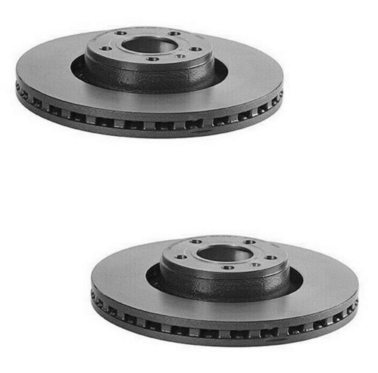 Brembo Brake Pads and Rotors Kit – Front and Rear (321mm/330mm) (Low-Met)