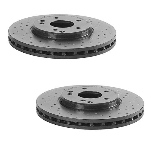 Brembo Brake Pads and Rotors Kit – Front and Rear (300mm/278mm) (Xtra) (Ceramic)