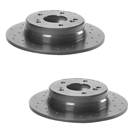 Brembo Brake Pads and Rotors Kit – Front and Rear (300mm/278mm) (Xtra) (Ceramic)