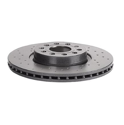 Audi Brake Kit – Pads and Rotors Front and Rear (312mm/255mm) (Xtra) (Ceramic) 8J0698151C – Brembo 1635414KIT