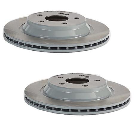 Mercedes Brakes Kit – Pads & Rotors Front and Rear (330mm/300mm) (Low-Met) 220423021264 – Brembo 1637590KIT