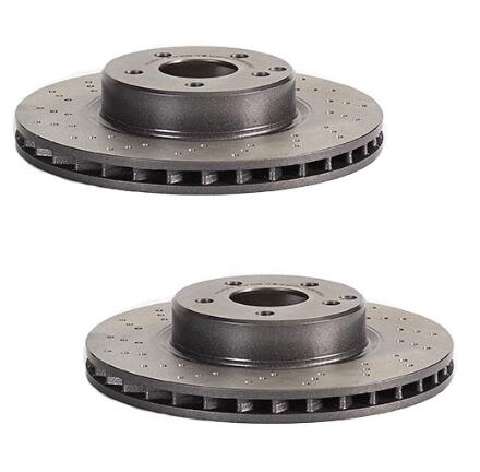 Brembo Brake Pads and Rotors Kit – Front and Rear (312mm/300mm) (Ceramic)