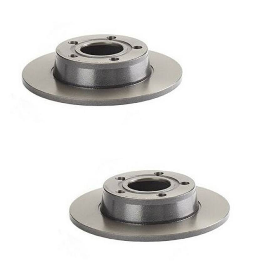 Brembo Brake Pads and Rotors Kit – Front and Rear (320mm/255mm) (Low-Met)